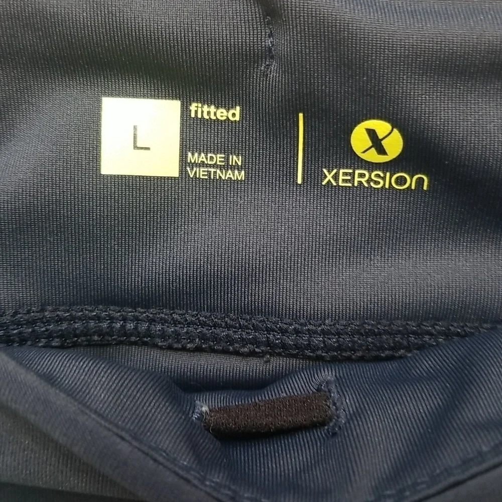 XERSION womens cropped geometric print legging with key pocket - Picture 2 of 7